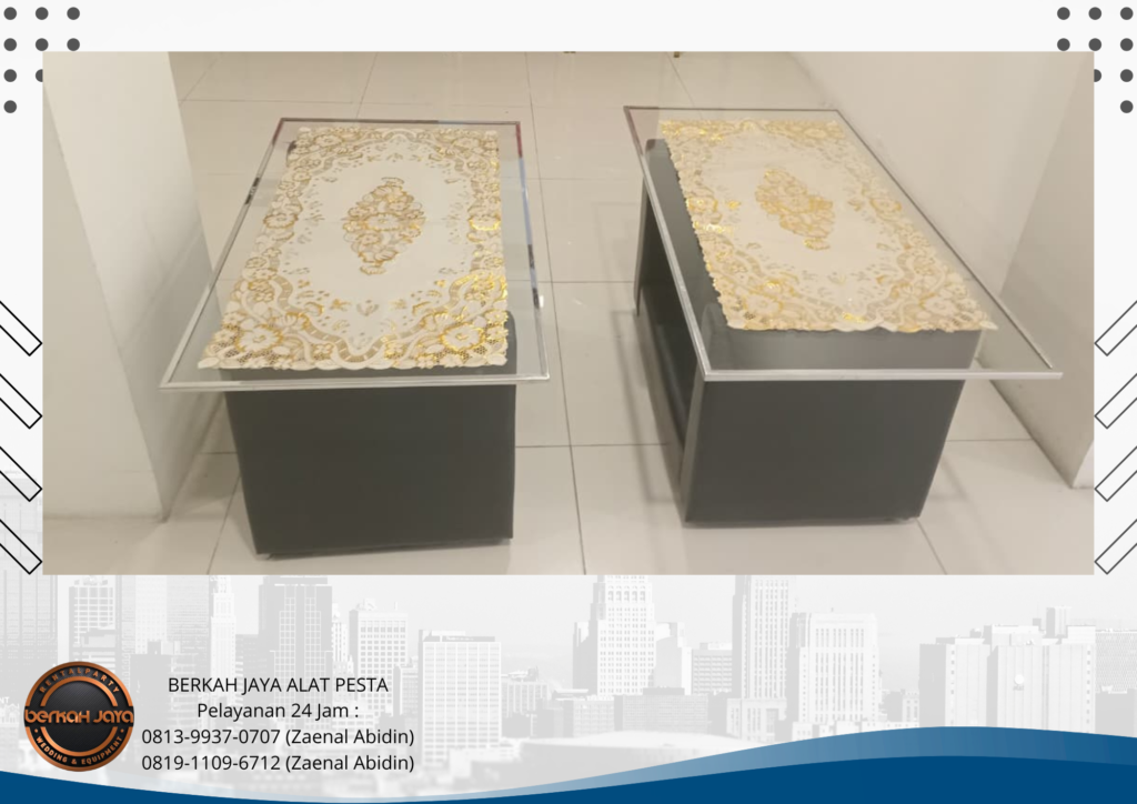 Sewa Meja VIP Kaca Daerah Jakarta Selatan Kualitas Terbaik