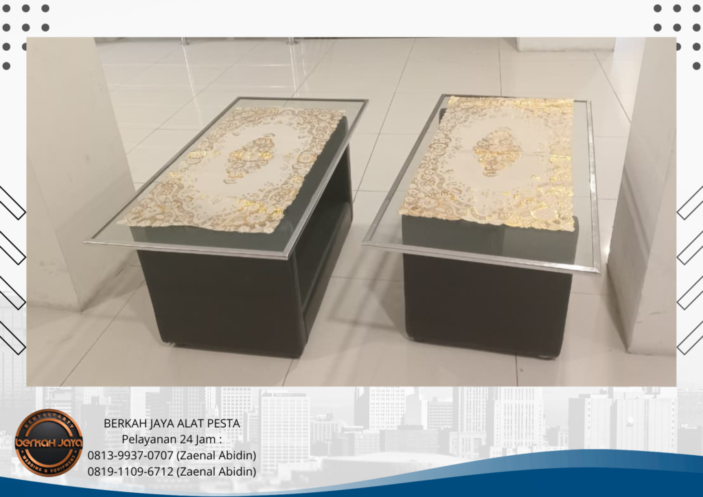 Sewa Meja VIP Kaca Daerah Jakarta Selatan Kualitas Terbaik