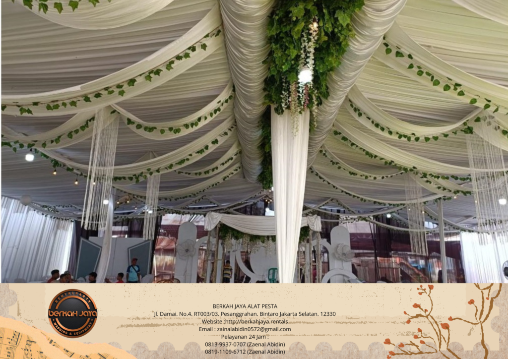Jasa Sewa Tenda Untuk Acara Pernikahan Model Terbaru Di Jakarta