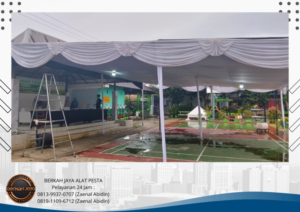 Sewa Tenda Konvensional Plafon Event Outdoor Daerah Jakarta