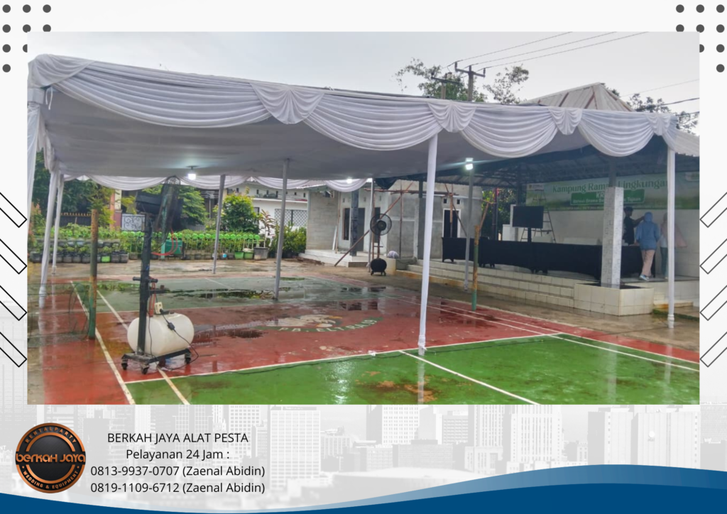 Sewa Tenda Konvensional Plafon Event Outdoor Daerah Jakarta