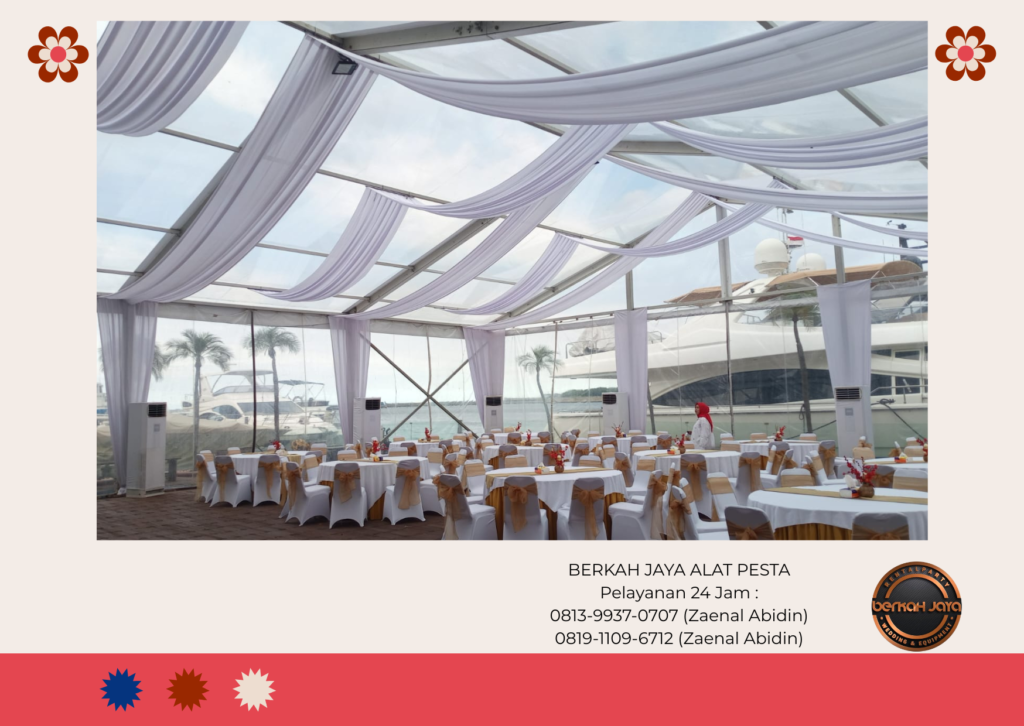 Jasa Dekorasi Kain Tenda Roder Area Jakarta Selatan