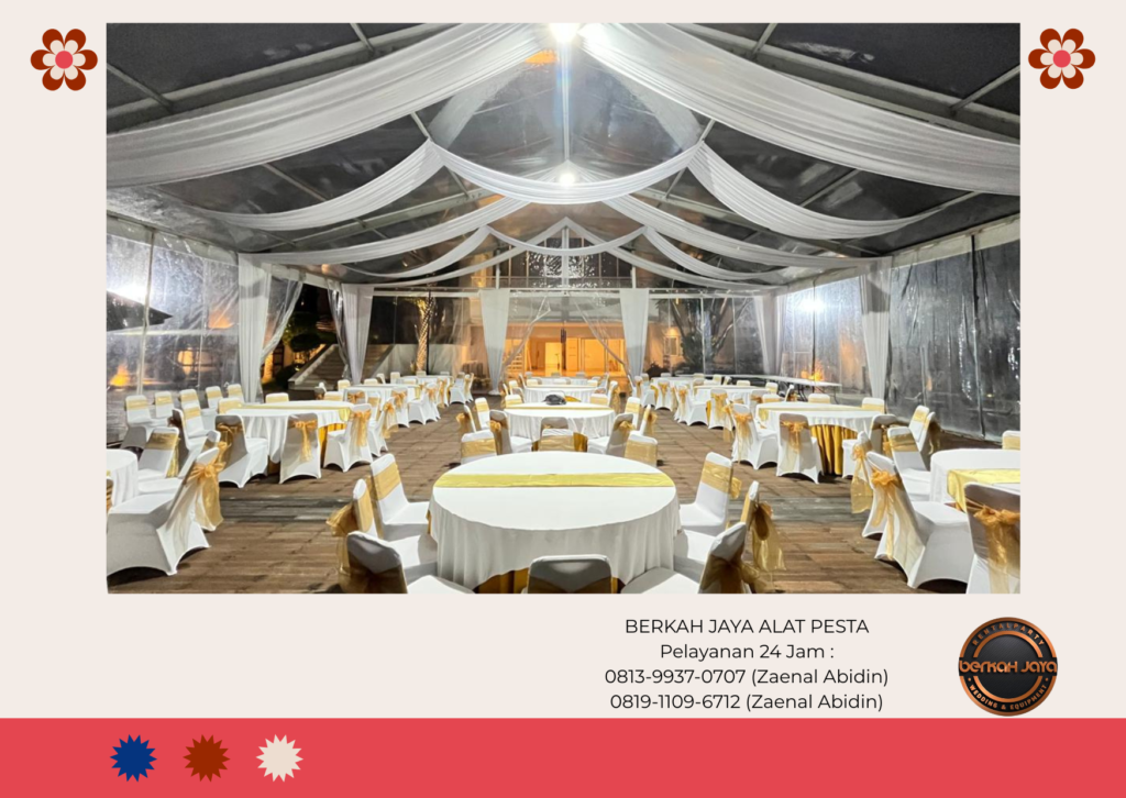 Jasa Dekorasi Kain Tenda Roder Area Jakarta Selatan