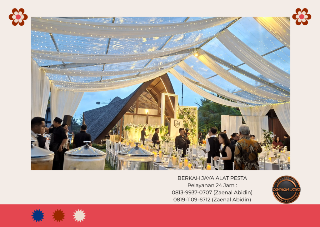 Jasa Dekorasi Kain Tenda Roder Area Jakarta Selatan