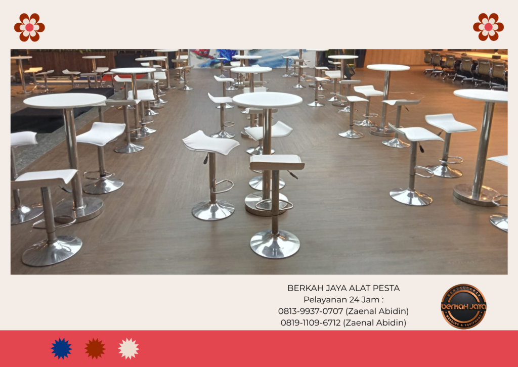 Jasa Penyewaan Barstool Daerah Jakarta Selatan Harga Ekonomis