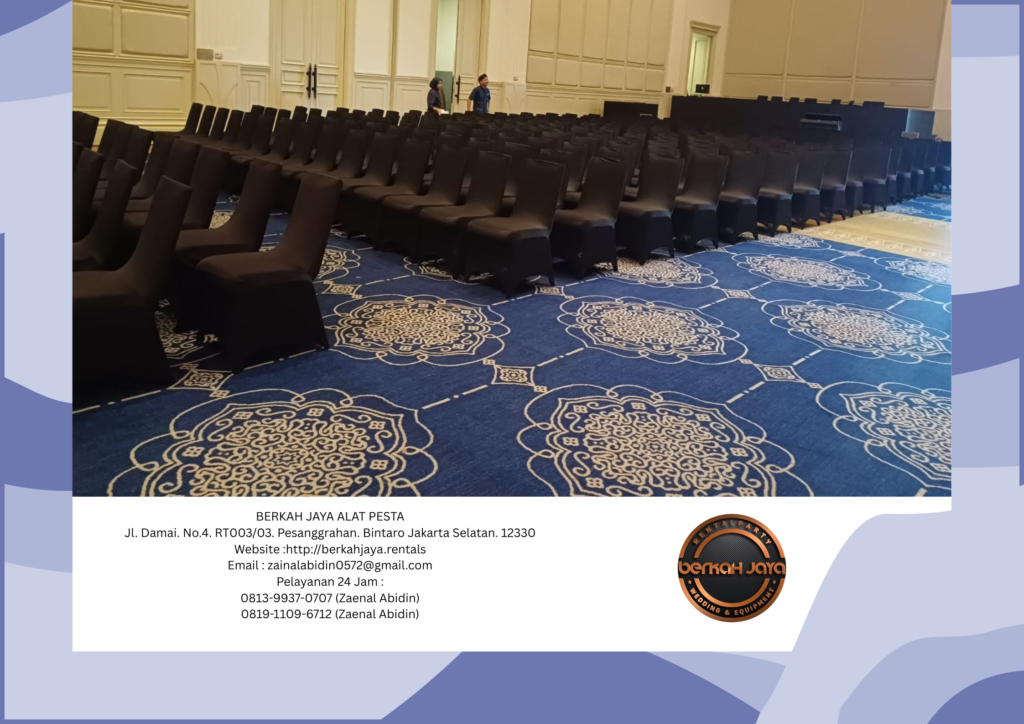 Sewa Kursi Event Cover Sarung Kursi Hitam Jakarta