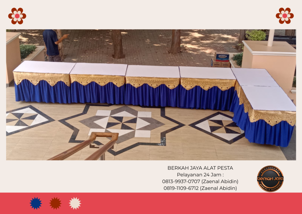 Sewa Meja Kotak Event Mall Cipinang Jakarta Timur
