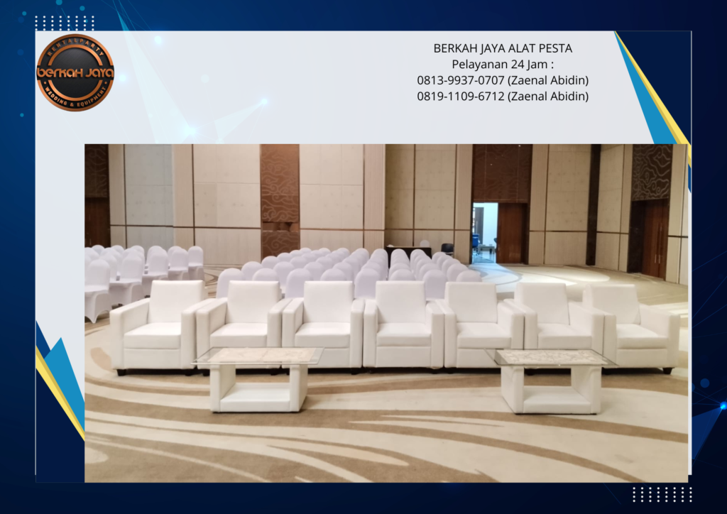 Sewa Sofa Kotak Double Daerah Jakarta Selatan Berkualitas Bersih