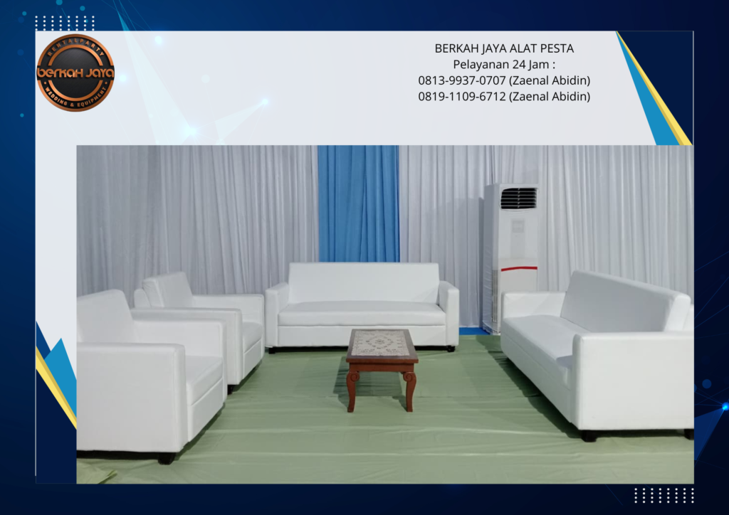 Sewa Sofa Kotak Double Daerah Jakarta Selatan Berkualitas Bersih