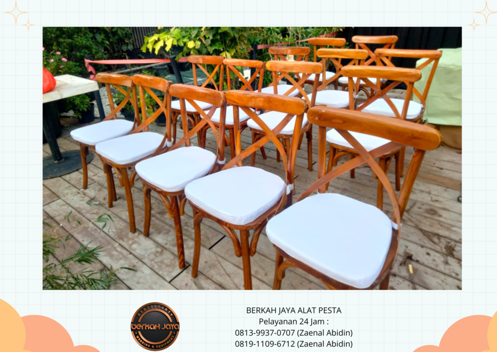 Pusat Sewa Kursi Crossback Chairs Jakarta Selatan