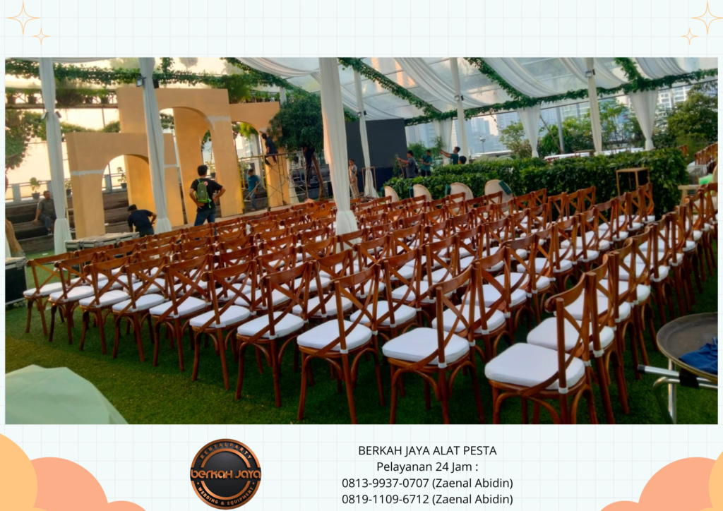 Pusat Sewa Kursi Crossback Chairs Jakarta Selatan