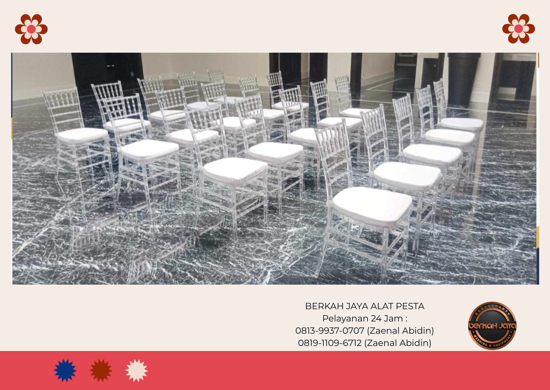 Pusat Sewa Kursi Tiffany Acrylic Dan Tiffany Kayu Aneka Warna Jakarta Selatan Pusat Sewa Kursi Tiffany Acrylic Dan Tiffany Kayu Aneka Warna Jakarta Selatan