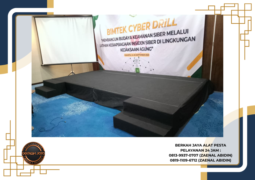 Sewa Backdrop Dan Panggung Multiplek Area Jakarta Selatan