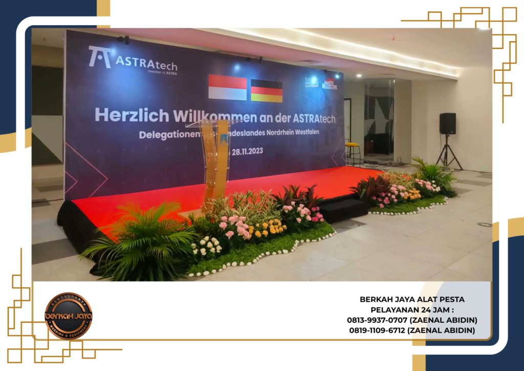 Sewa Backdrop Dan Panggung Multiplek Area Jakarta Selatan