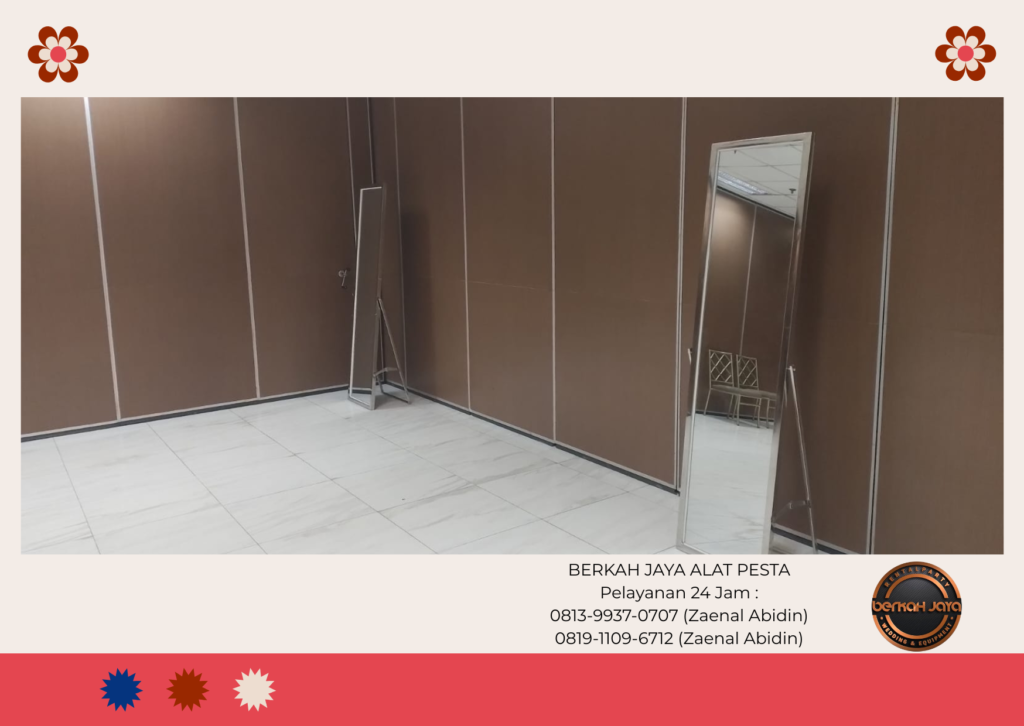 Rental Cermin Rias Full Body Frame stainless Area Jakarta Selatan