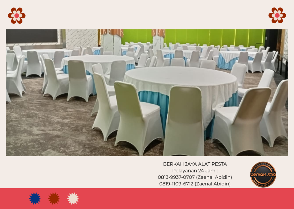Sewa Meja Bundar Dan Kursi Event Area Jakarta Selatan