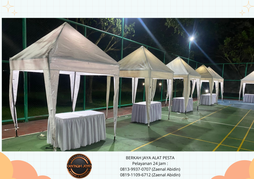 Rental Panggung Backdrop Tenda Bazar Area Jakarta Selatan