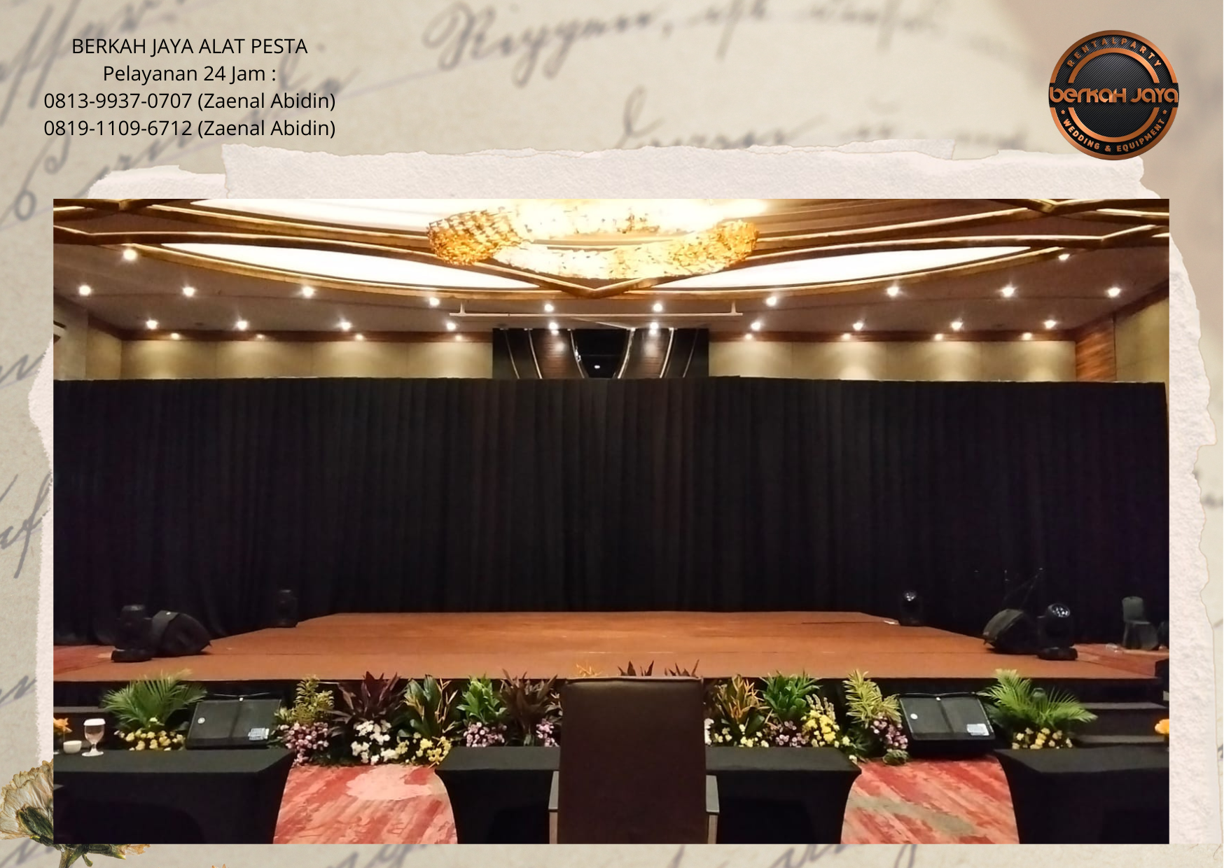 Layanan Sewa Tirai Dekorasi Dinding Area Jakarta Selatan Berkualitas Bersih