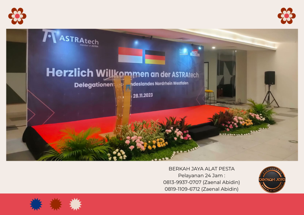 Sewa Backdrop Dan Panggung Full Dekorasi Mini Garden Jakarta Selatan