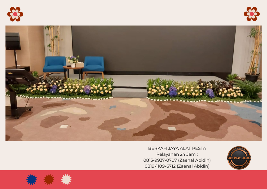Sewa Backdrop Dan Panggung Full Dekorasi Mini Garden Jakarta Selatan