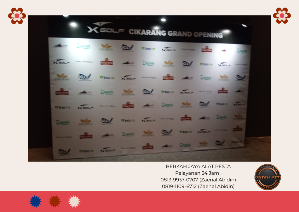 Sewa Backdrop Lampu Spot Light Jakarta Selatan