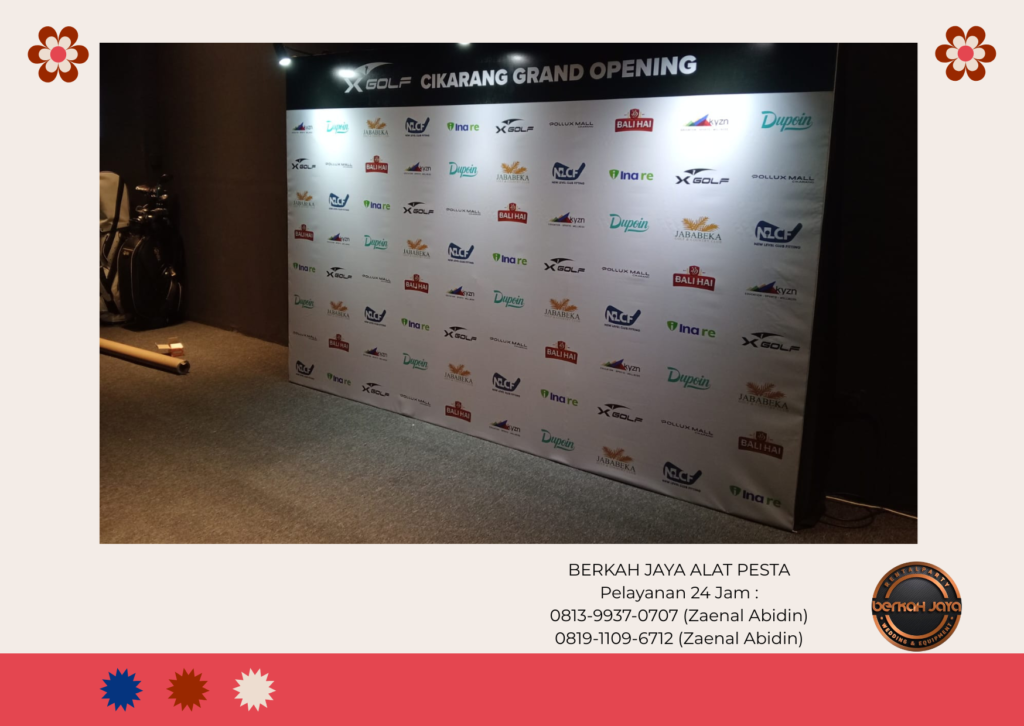 Sewa Backdrop Lampu Spot Light Jakarta Selatan