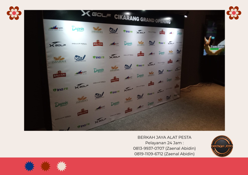 Sewa Backdrop Lampu Spot Light Jakarta Selatan
