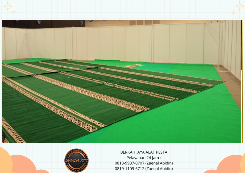 Sewa Karpet Sajadah Untuk Acara Sholat Idul Adha 2026 Area Jakarta