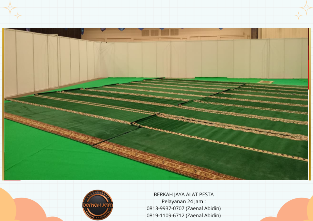 Sewa Karpet Sajadah Untuk Acara Sholat Idul Adha 2026 Area Jakarta