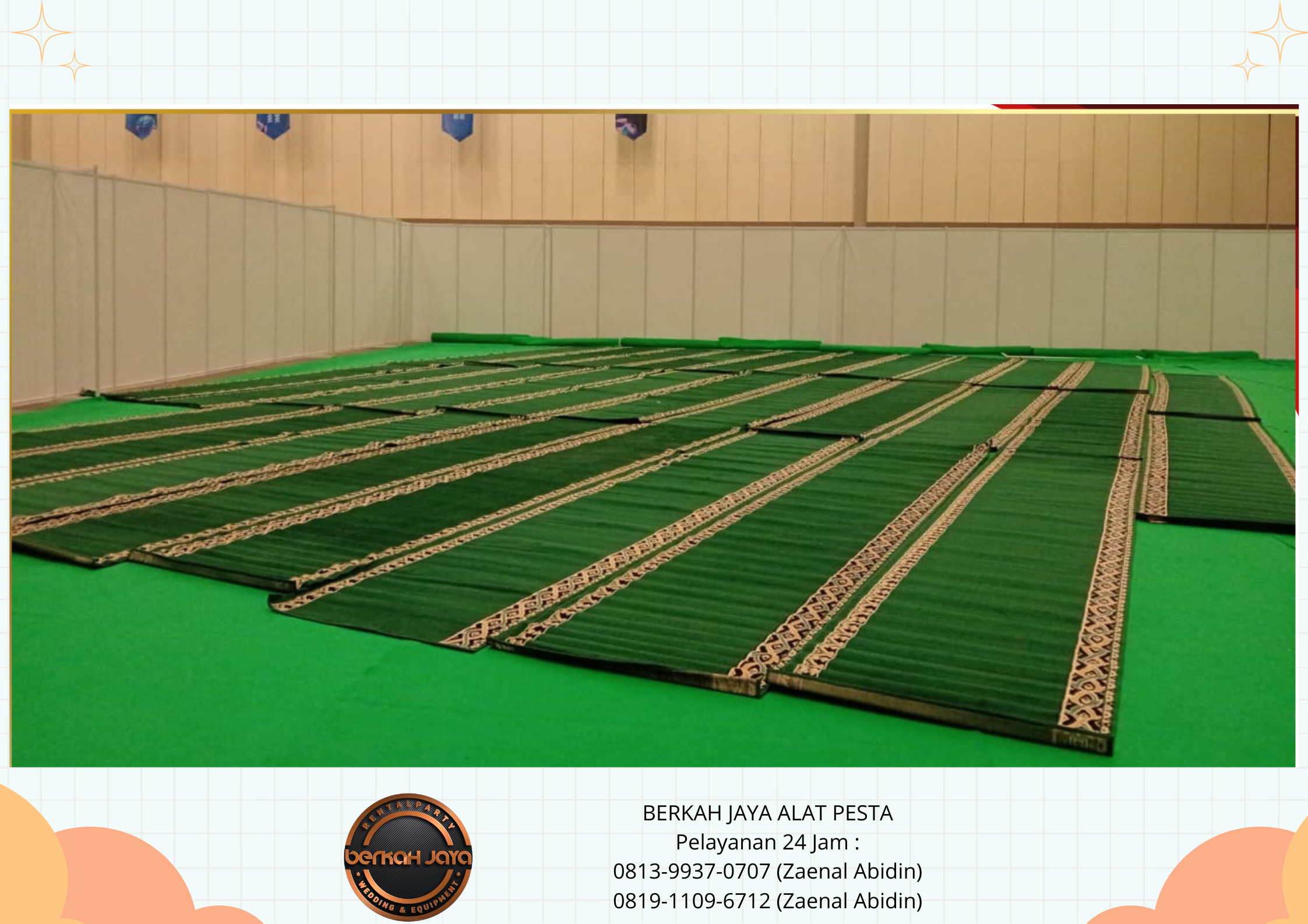 Sewa Karpet Sajadah Untuk Acara Sholat Idul Adha 2026 Area Jakarta