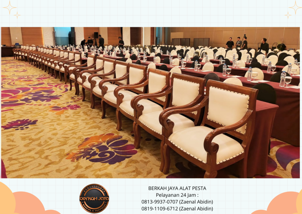 Sewa Kursi Dan Meja VIP Kayu Daerah Jakarta Pusat Fast Respon