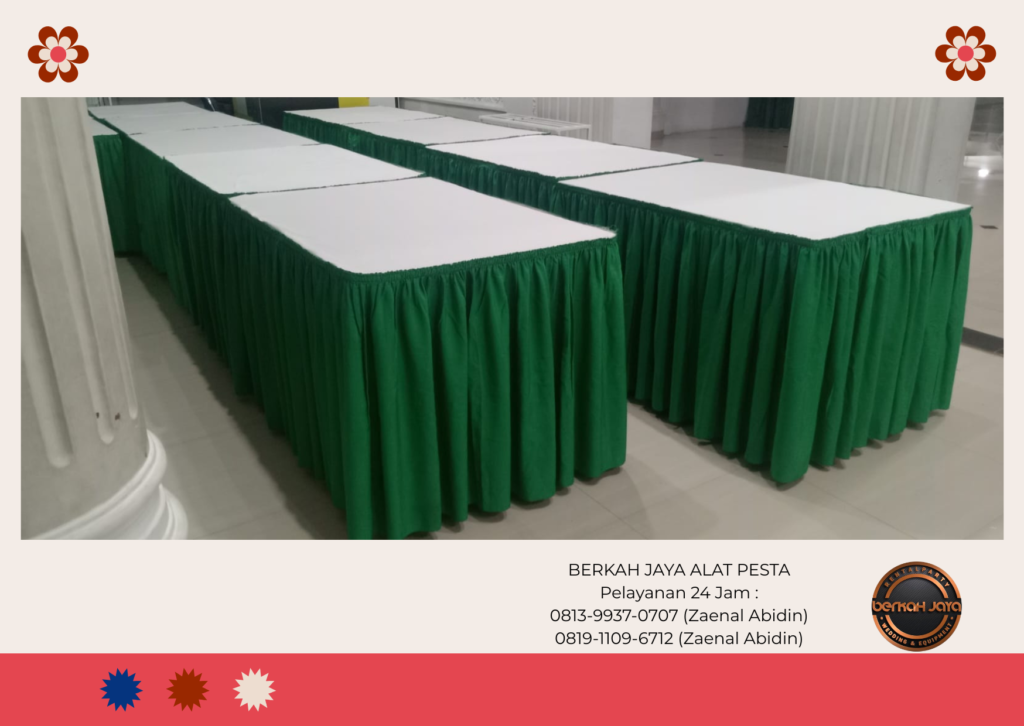 Sewa Kursi Event Meja Kotak Meja Bundar Meja kaca Area Jakarta Selatan