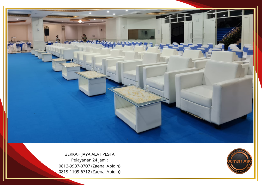 Jasa Sewa Sofa Kotak Single Area Jakarta Selatan Untuk Beragam Event