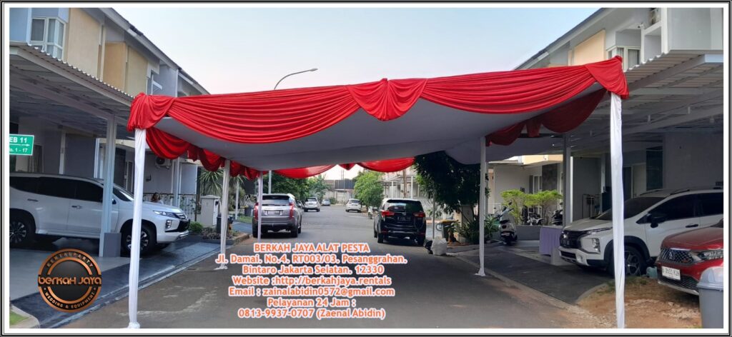 Sewa Tenda Konvensional Event Outdoor Daerah Depok