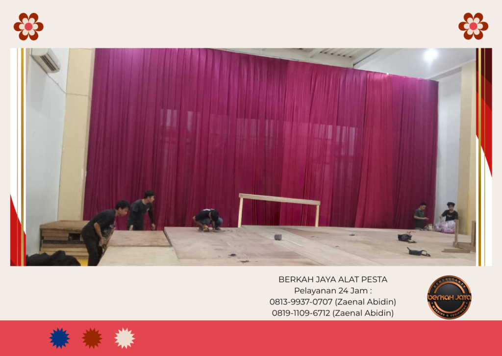 Jasa Sewa Tirai Filamin Dan Lotto Area Jakarta Selatan