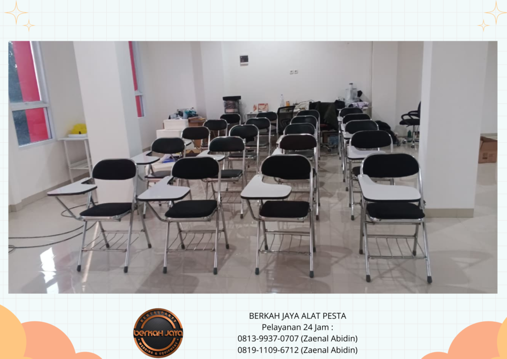 Rental Kursi Kuliah Stok Banyak Area Jakarta Selatan