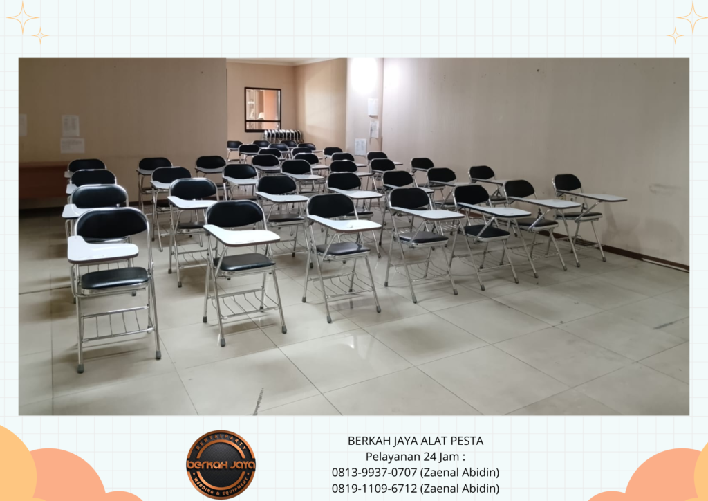 Rental Kursi Kuliah Stok Banyak Area Jakarta Selatan