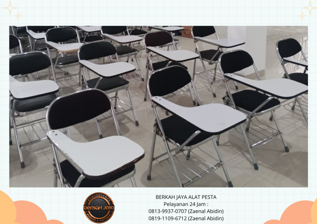 Rental Kursi Kuliah Stok Banyak Area Jakarta Selatan