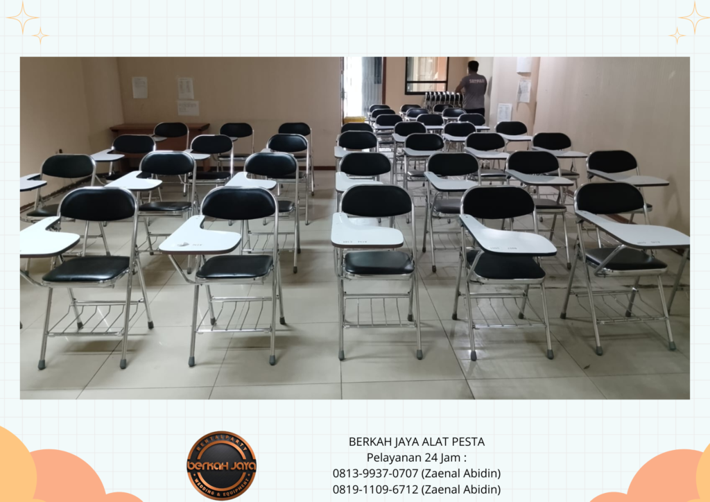 Rental Kursi Kuliah Stok Banyak Area Jakarta Selatan