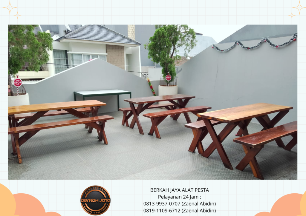 Sewa Meja Bar Meja taman Meja Kotak Meja Bundar Jakarta Selatan
