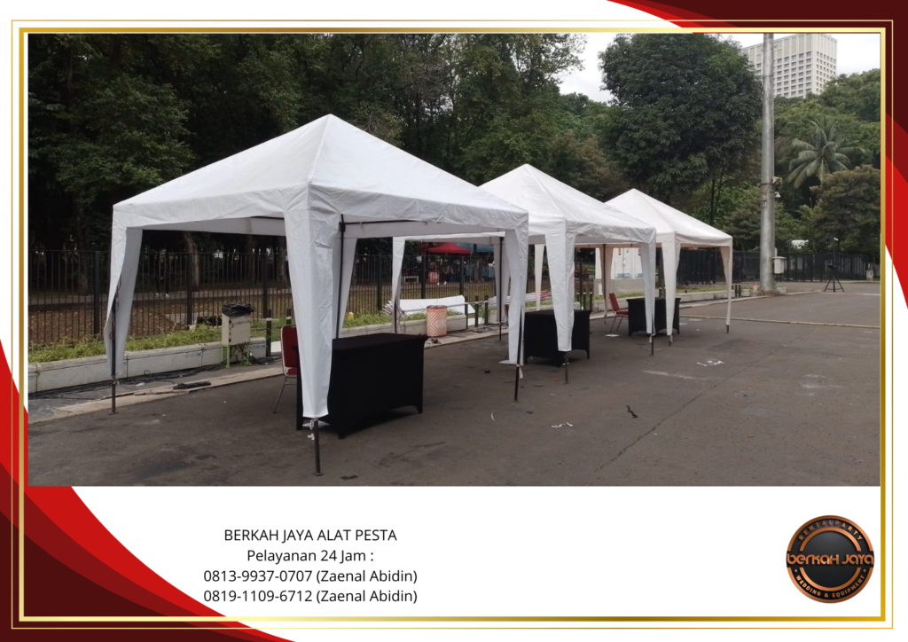 Jasa Penyewaan Tenda Bazar Warna Putih Di Daerah Jakarta
