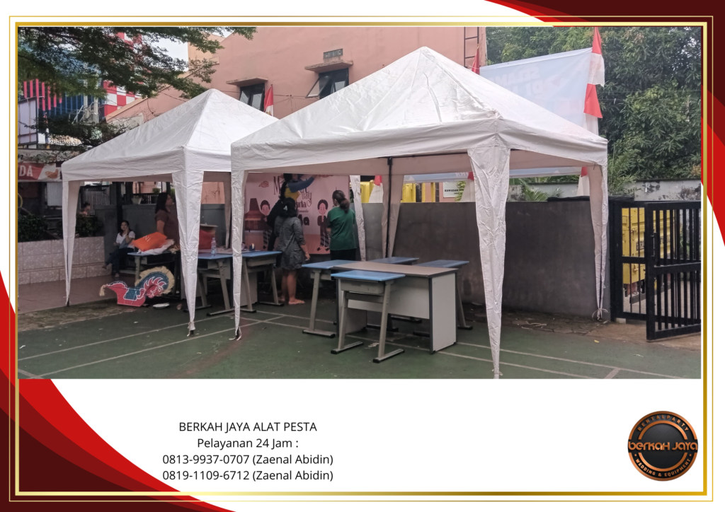 Jasa Penyewaan Tenda Bazar Warna Putih Di Daerah Jakarta