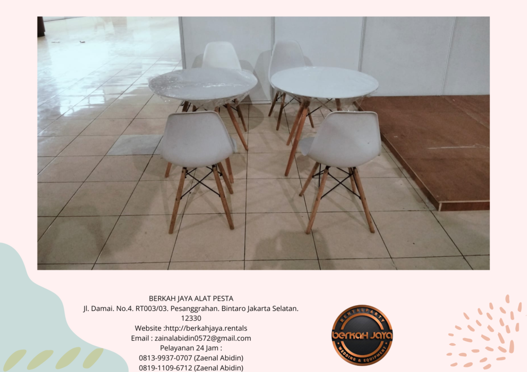 Gudang Rental Meja Kopi Berkualitas Premium Di Jakarta