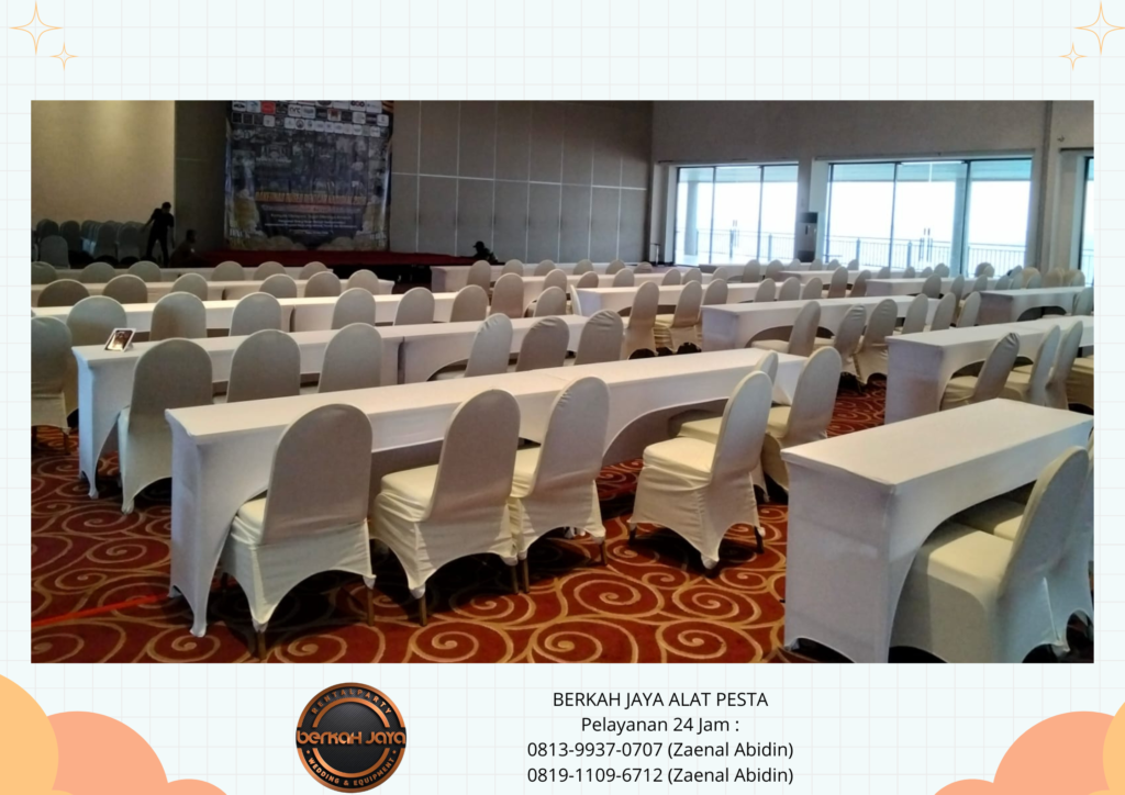 Sewa Meja Ibm Kursi Event Full Cover Area Jakarta Selatan