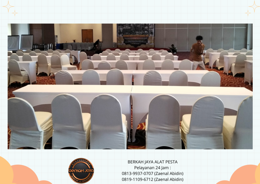 Sewa Meja Ibm Kursi Event Full Cover Area Jakarta Selatan