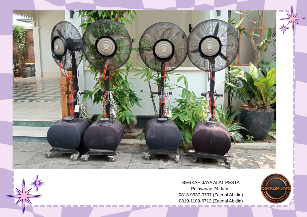 Jasa Sewa Misty Fan Blower Di Area Jabodetabek Ready Stok Banyak
