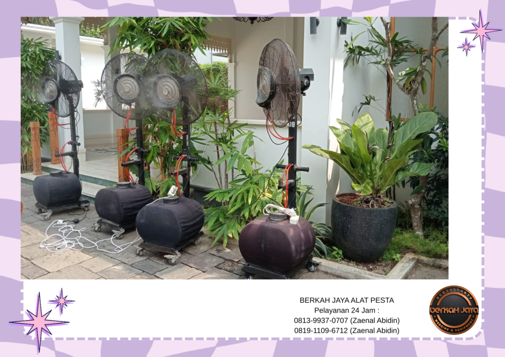 Jasa Sewa Misty Fan Blower Di Area Jabodetabek Ready Stok Banyak