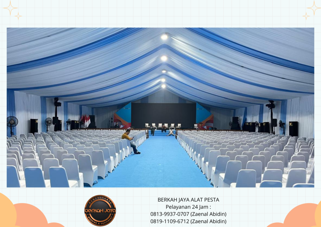 Sewa Tenda Roder Panggung Backdrop Podium Jakarta Selatan
