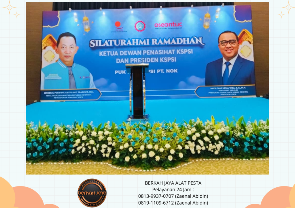 Sewa Tenda Roder Panggung Backdrop Podium Jakarta Selatan