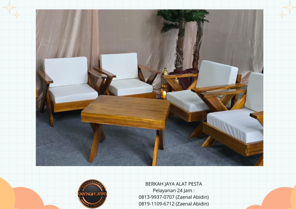 Sewa Tenda Roder Sofa Outdoor Area Jakarta Selatan